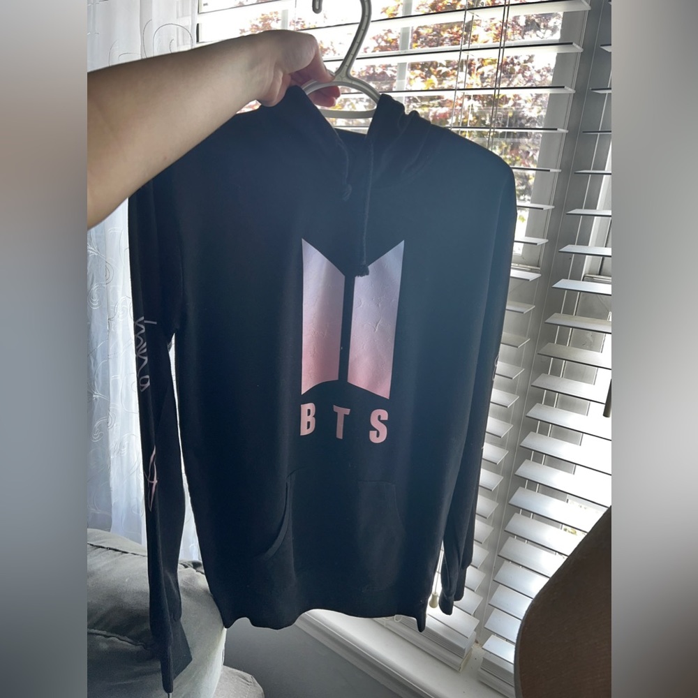 BTS merch. size medium in women’s. black